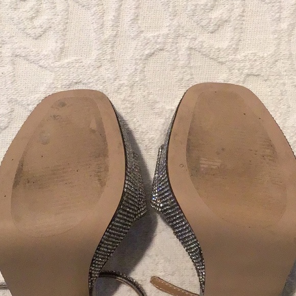 Steve Madden rhinestone platform shoes size 8 - Picture 6 of 7